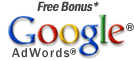 Free Bonus -- Google® AdWords®